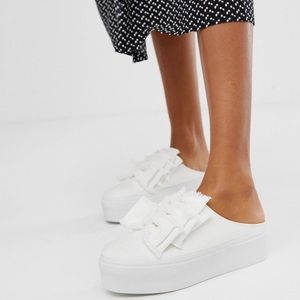 ASOS Durham Bow Sneaker Mules — Size 7 *BRAND NEW*